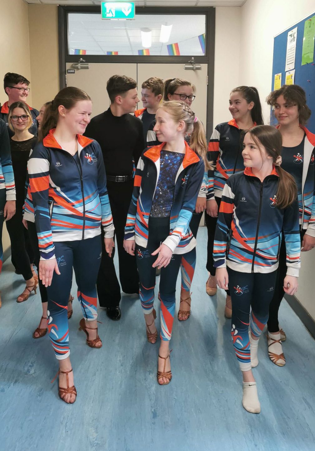 hall dancing group
